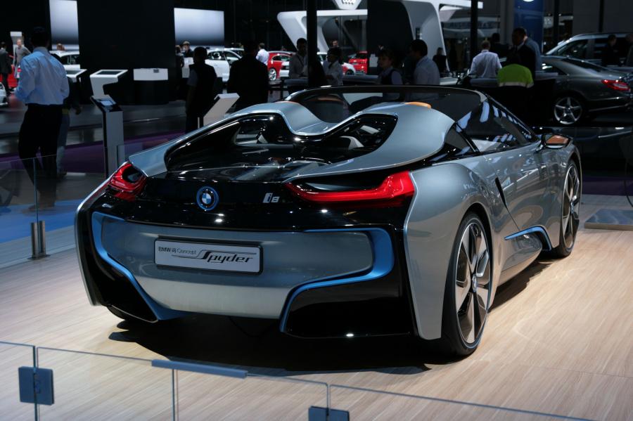  BMW i8 Spyder Concept 2012 года  (фото 6 из 87)